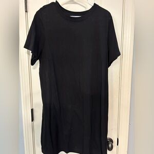 Gap Black T-Shirt Dress
